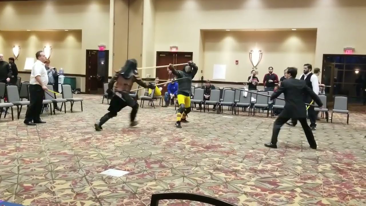HEMA Conference Tournament: Warriors of Ash display Historical European Martial Arts