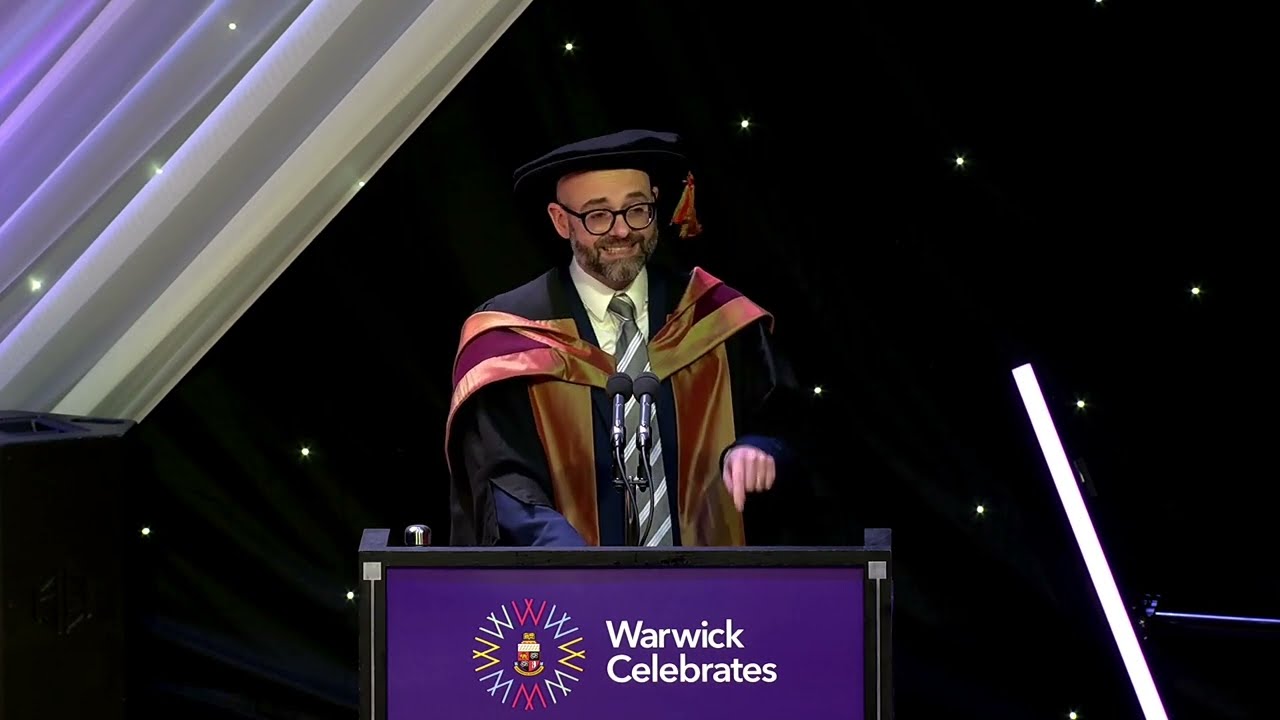 Graduation Speaker Jan 2024 - Dr Ben Wood