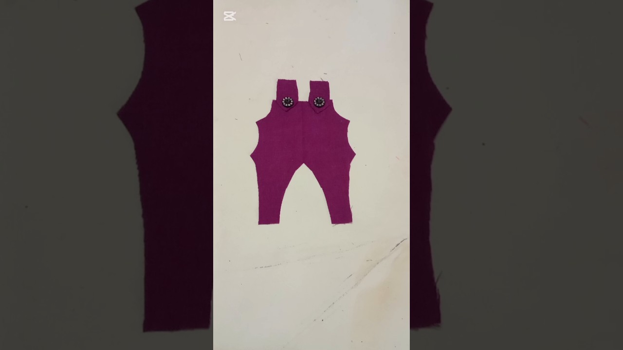 jumpsuit cutting #easycuttingtips #jumpsuit#yt