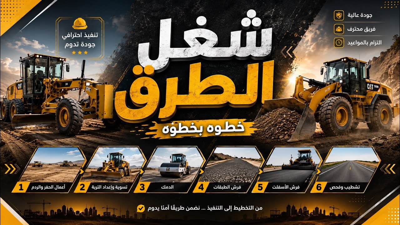 الاعمال المساحية في شغل الطرق | معلومات مهمه جدا للمساح 👍✅