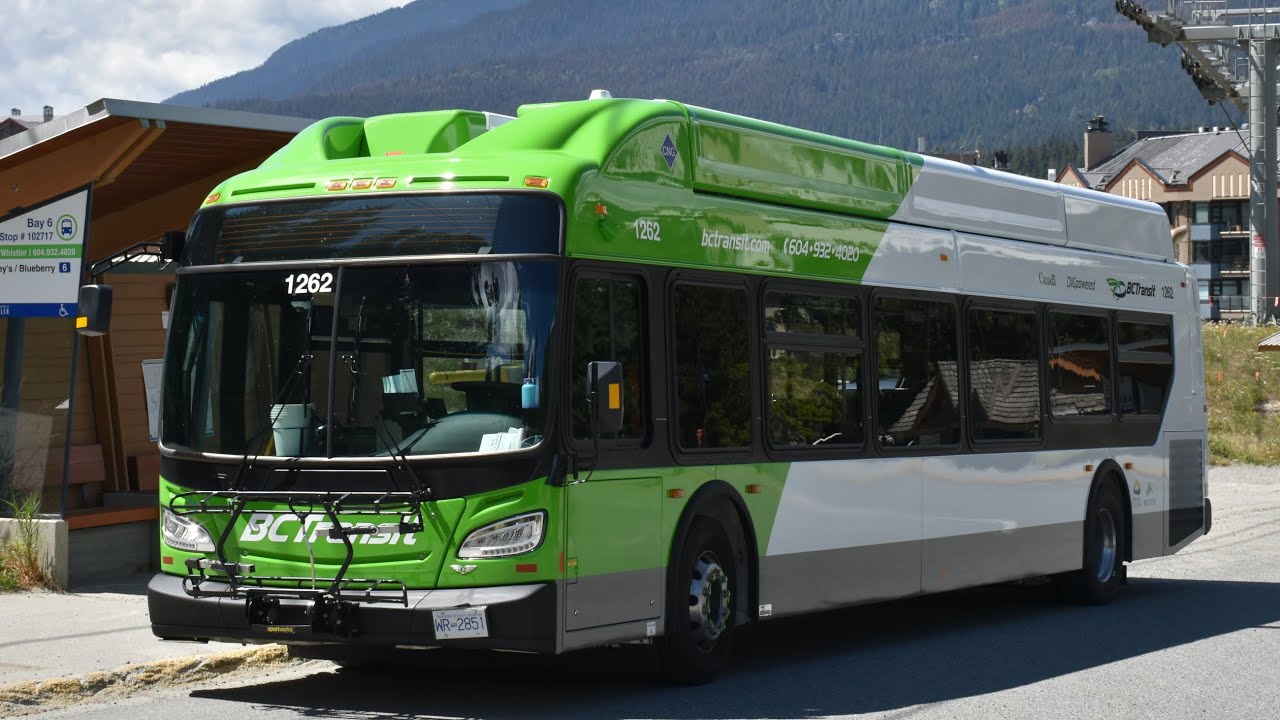 BC Transit Whistler 2025 New Flyer Xcelsior XN40 1262