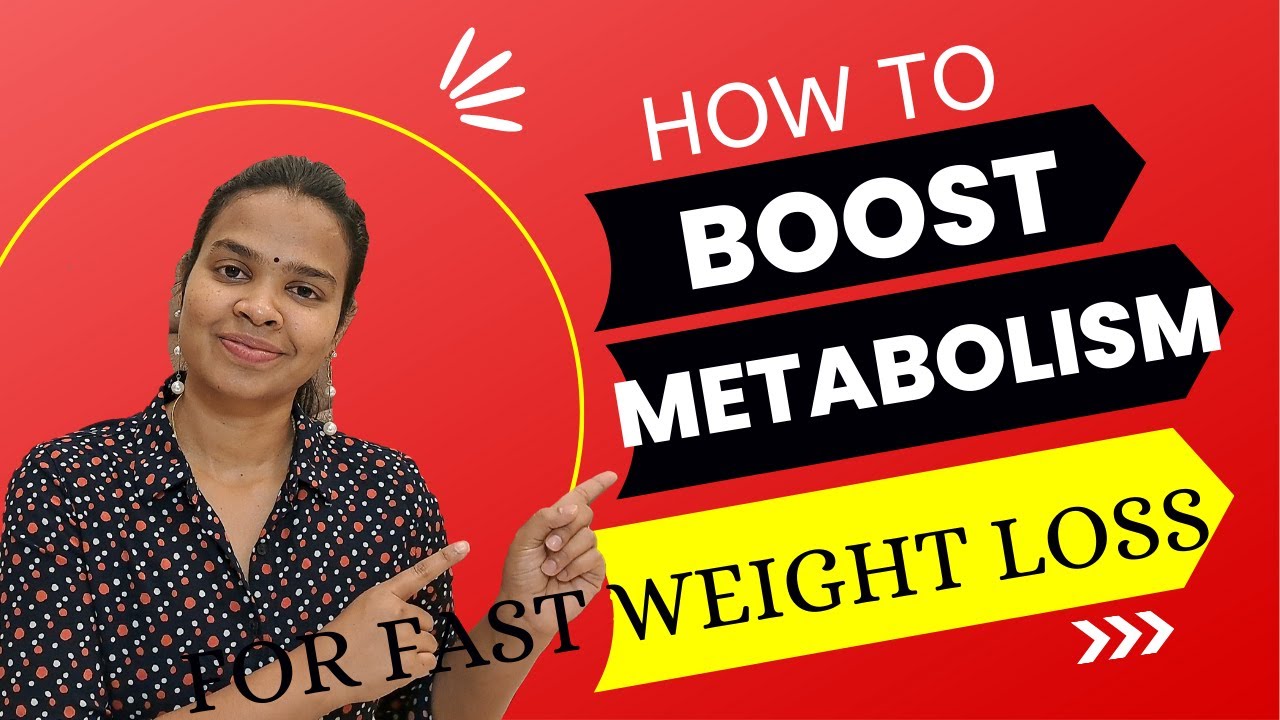 How To Boost Metabolism | Tamil | Weight Loss Tips For Women