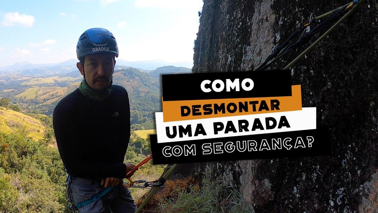 Como desmontar uma parada com segurança?