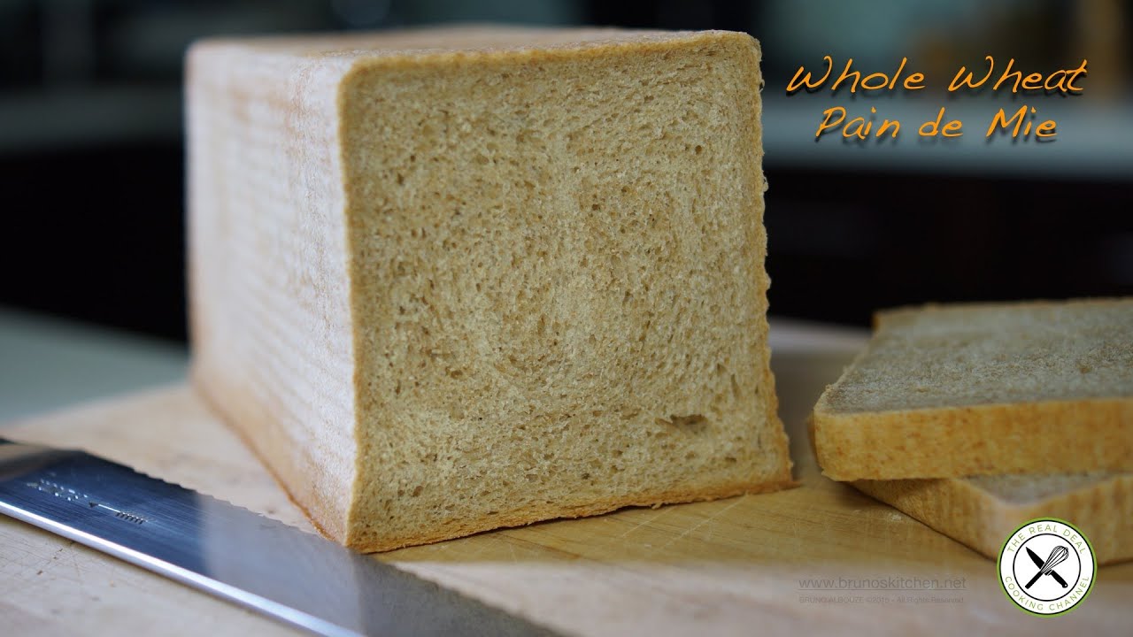 Whole Wheat Pain de Mie – Bruno Albouze