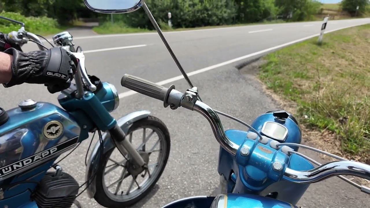 Fahren mit @saarbub | Zündapp C50 Sport & ZD25TS 