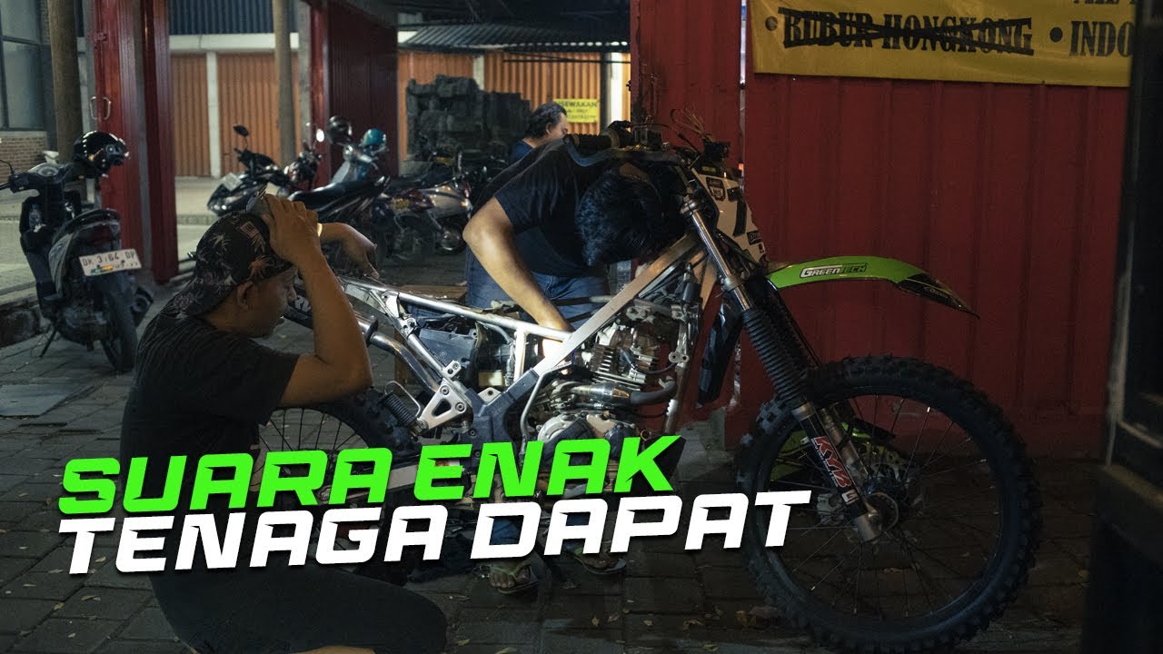 KLX GANTI KARBU PWK 28 MAKIN JENGAT?