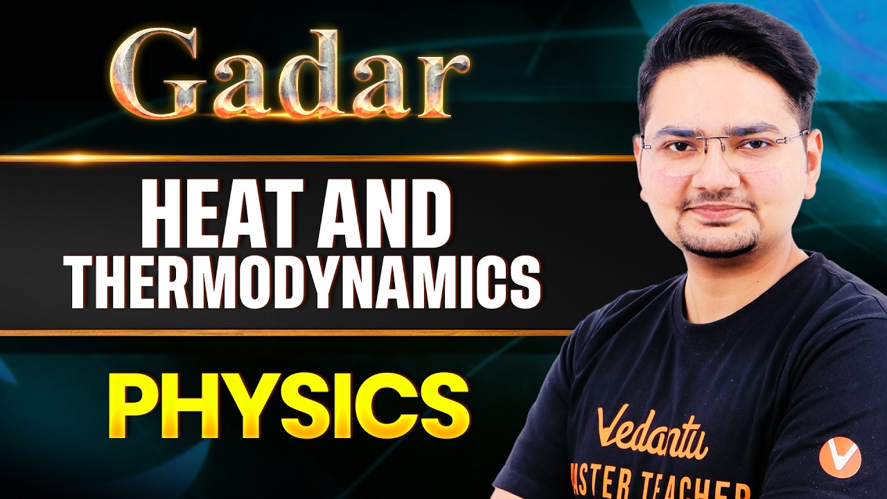 🔥JEE Main 2026 : Heat & Thermodynamics - Most Repeated Concepts + PYQs | GADAR April Attempt