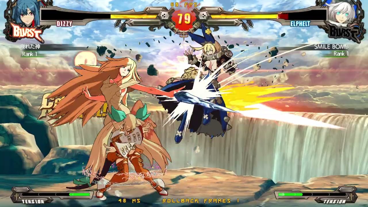 [GGXRD REV2] RTW (Dizzy) vs Vevion (Elphelt) ²