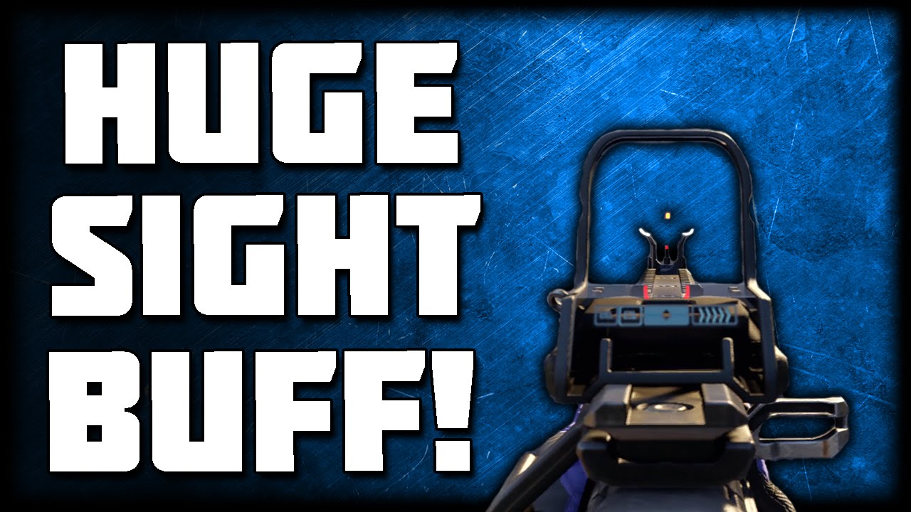 Improve Accuracy without a Grip! | Huge Sight Buff Details!
