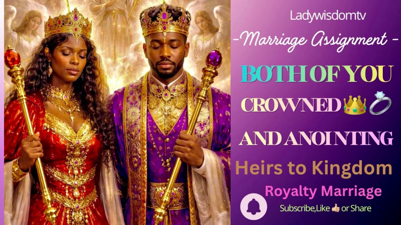 Вы оба увенчаны 👑 и помазаны для этого брака и предназначения в Царстве Божьем, вы готовы к своем...