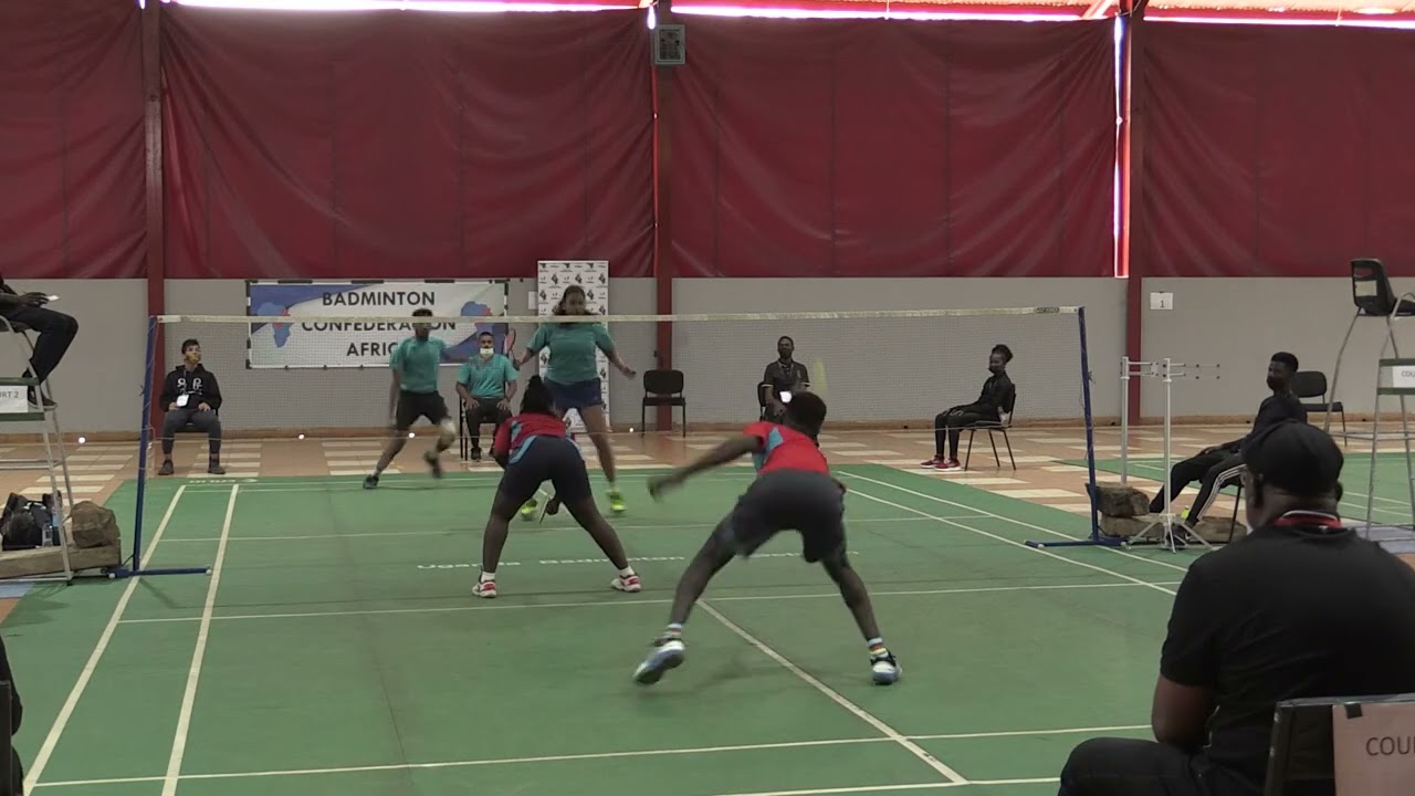 BADMINTON MIXED DOUBLES FINALS, SET 2 - MAURITIUS vs GHANA
