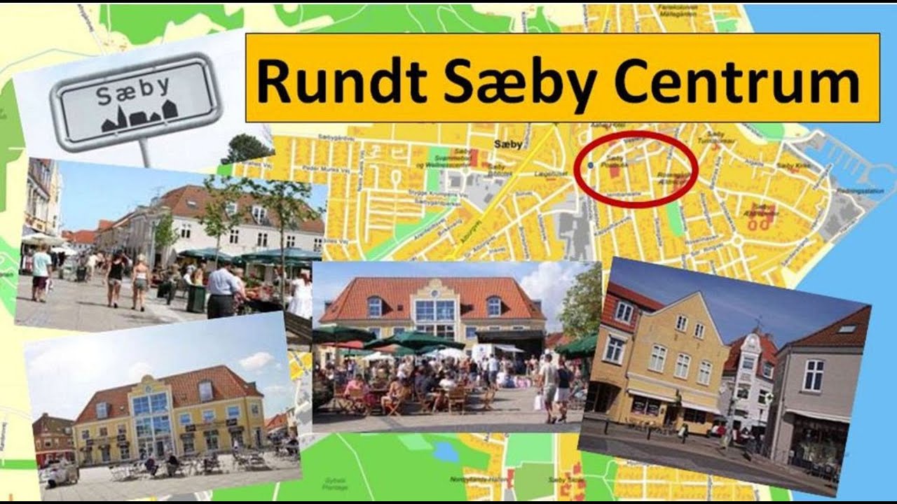 Sæby by. Rundt Centrum