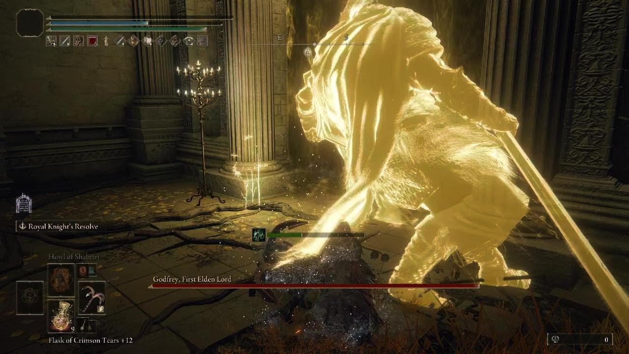 One-Shot Run (NG+) - 10: Leyndell 16/20 - Godfrey, First Elden Lord -- Elden Ring