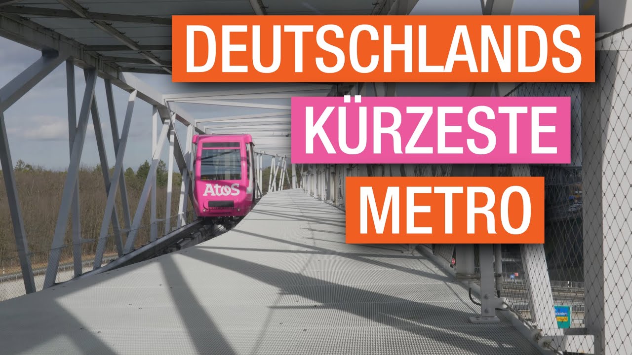 Frankfurts Mini-Metro: Die winzige Flughafen-Bahn [Doku 4K]