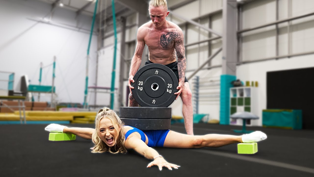 Какой вес останавливает гимнастку!? ft Rybka Twins