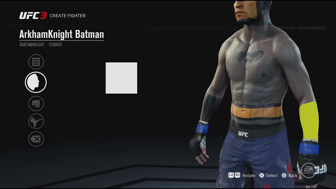 EA SPORTS UFC 3 How To Make Arkham Knight (Batman)