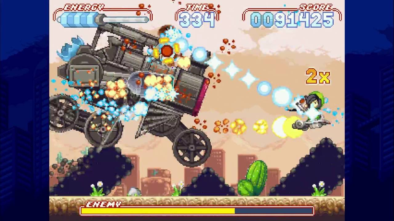 Noitu Love: Devolution Wii U Gameplay - Stage 4 & Boss Battle Footage (Direct-Feed Wii U)