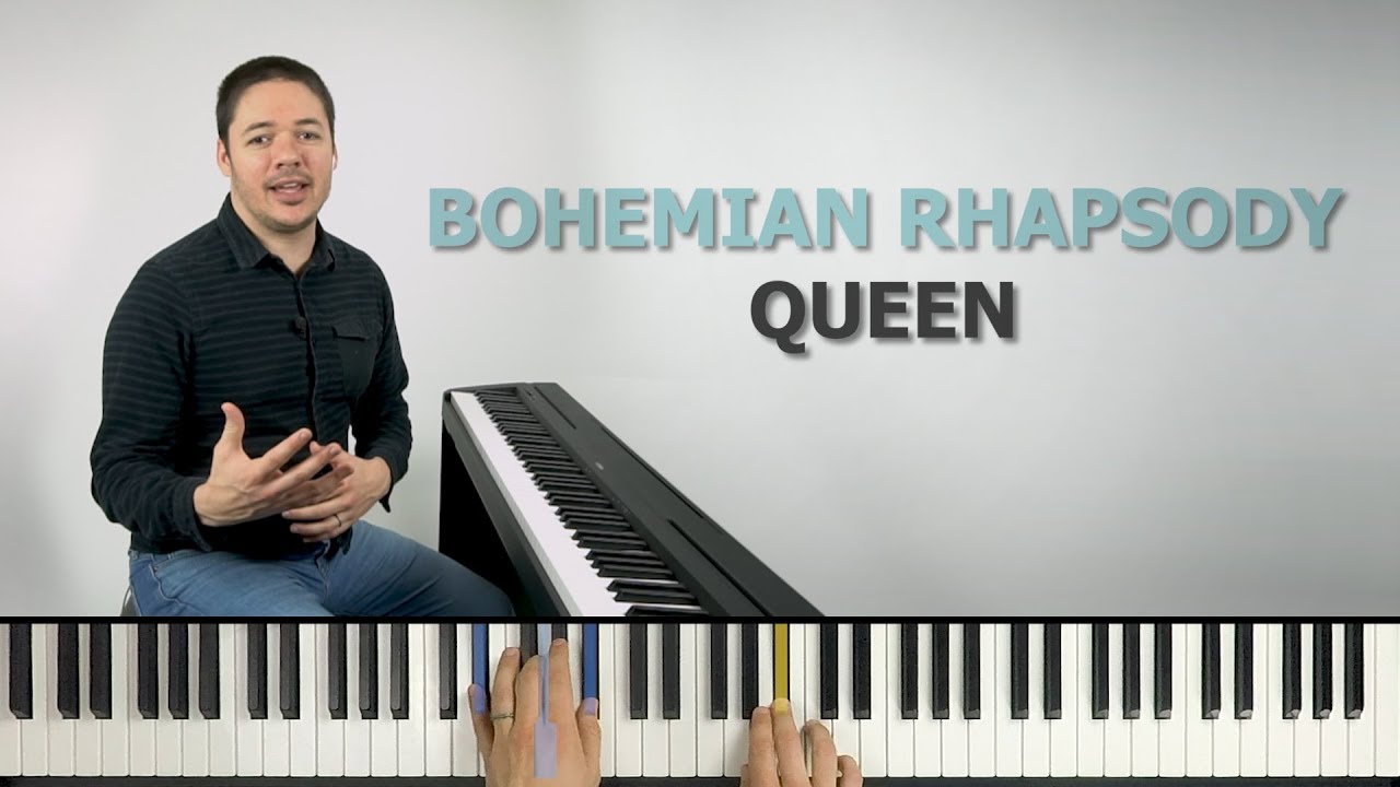 How to play 'Bohemian Rhapsody' by Queen on the piano -- Playground Sessions