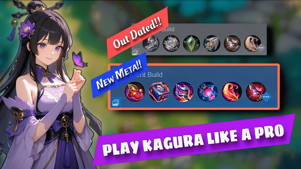 12 KILLS!! YOU ALL NEED TO TRY THIS CDR BUILD |KAGURA MLBB