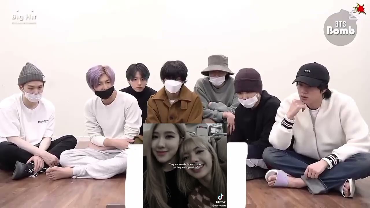Bts reaction chaelisa 