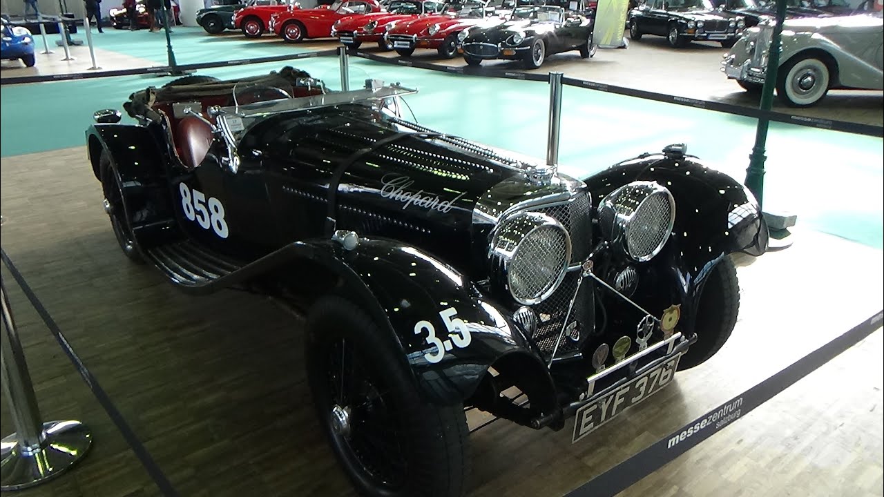 1935-1940 - Jaguar SS 100 - Exterior and Interior - Classic Expo Salzburg 2015