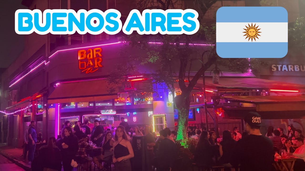 🎉 Ночная жизнь в БУЭНОС-АЙРЕСЕ, Аргентина 🇦🇷 Хорошо ли там? Куда стоит сходить?