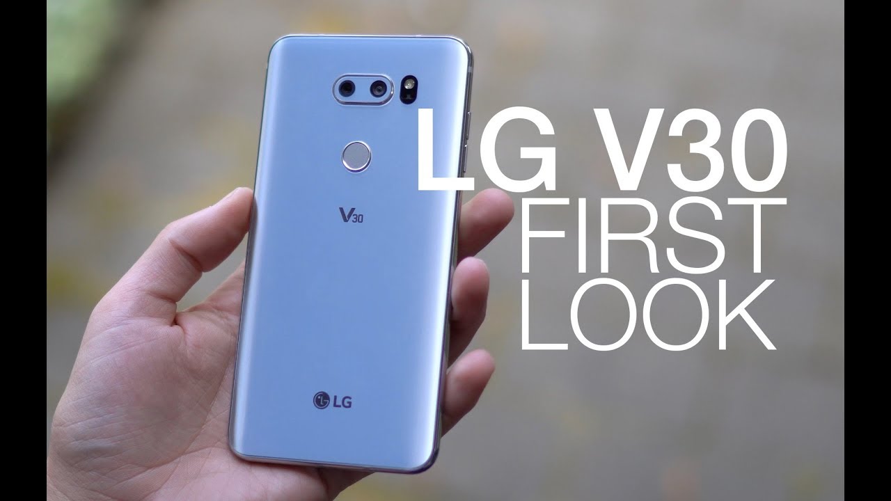 LG V30 First Look and Tour!