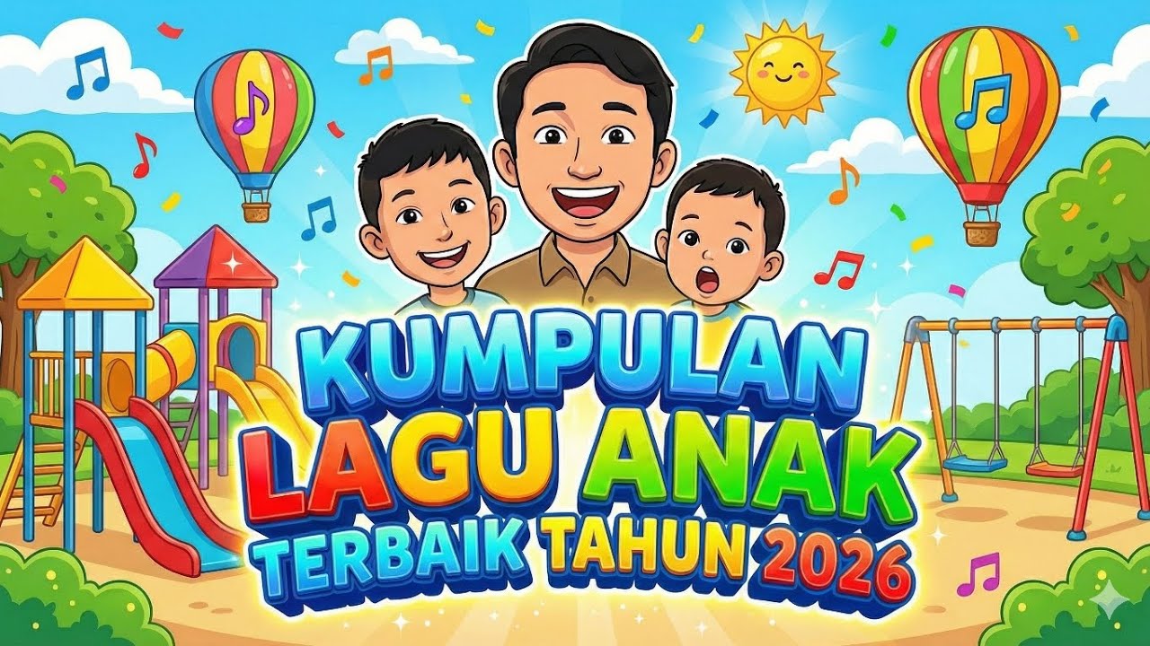 Kompilasi Lagu Anak Balita & PAUD Terbaik - Bernyanyi dan Menari