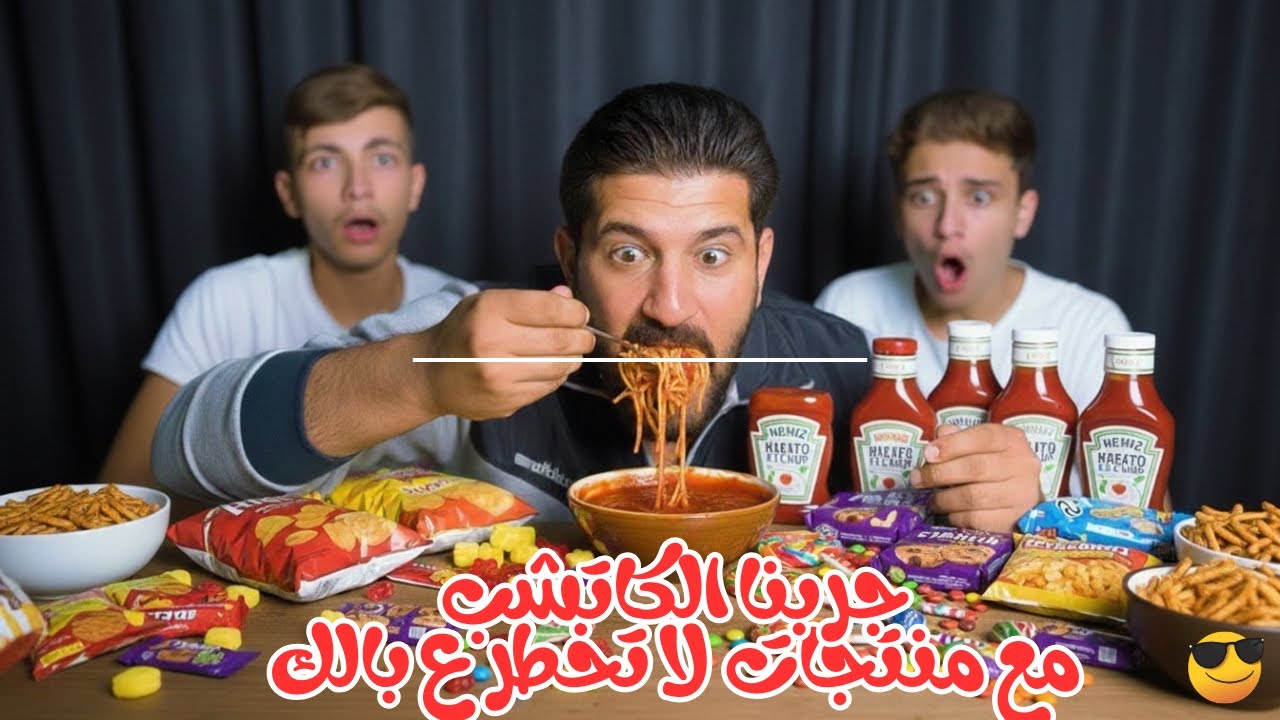 جربنا الكاتشب مع منتجات المفروض ما تتجرب معها