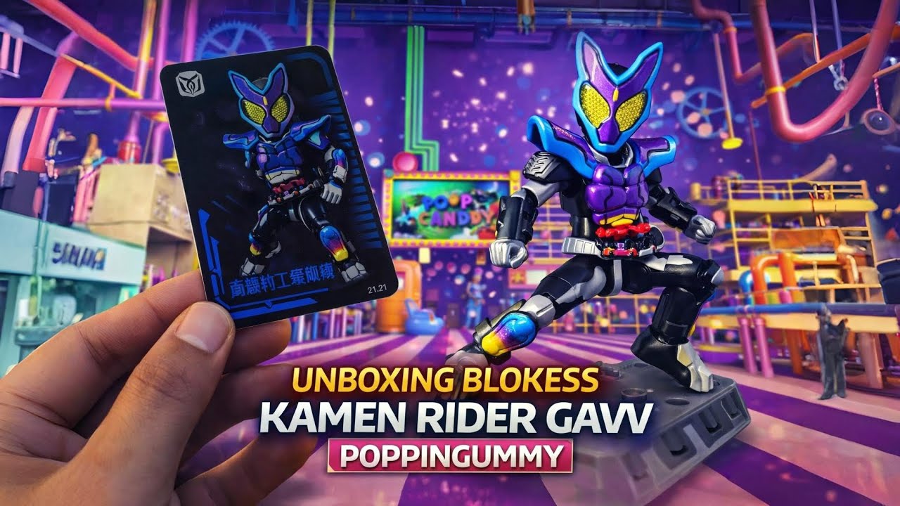 Unboxing Blokees Kamen Rider Gavv