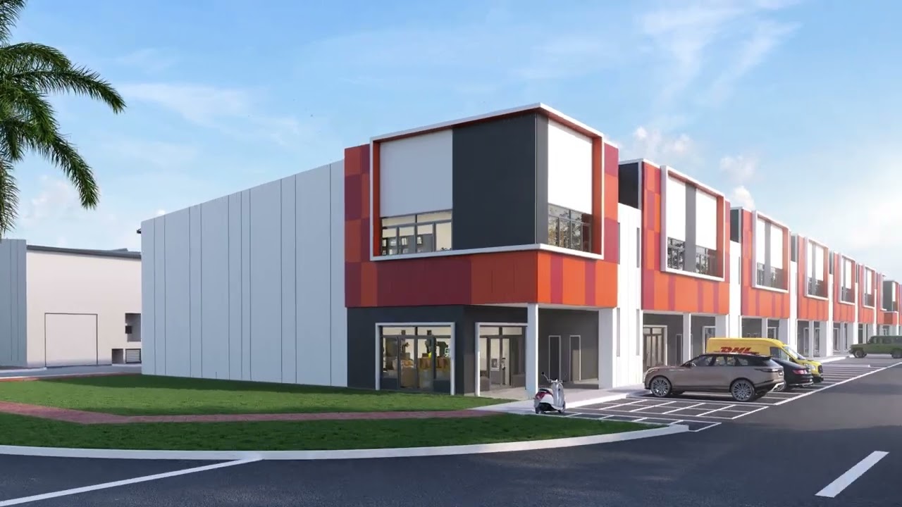 Alam Perdana Industrial park - 2 Storey Terrace Factory