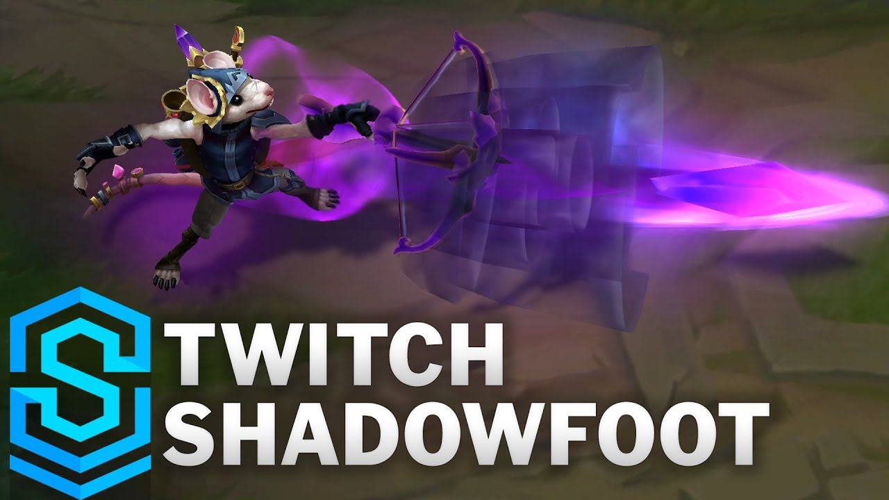 Twitch Shadowfoot Skin Spotlight - Pre-Release - League of Legends