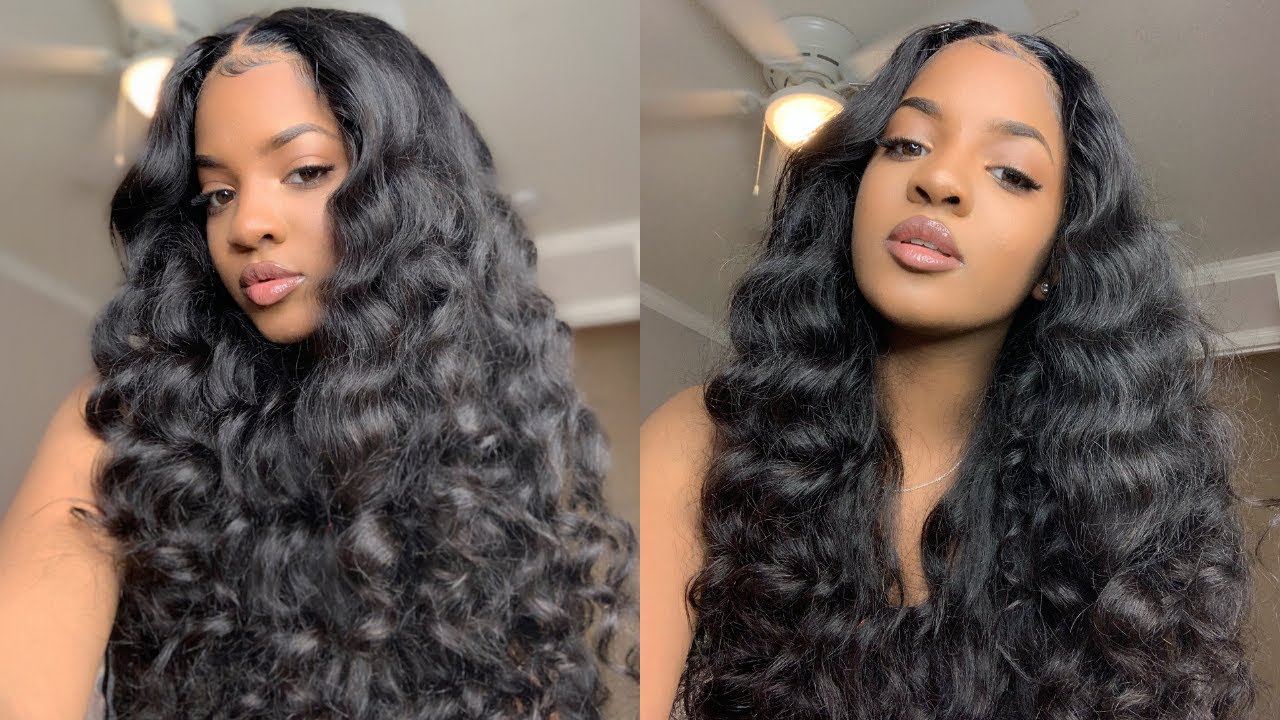 Big Wand Curls & Bringing my Frontal back to LIFE 😍 | ft Beauty Forever