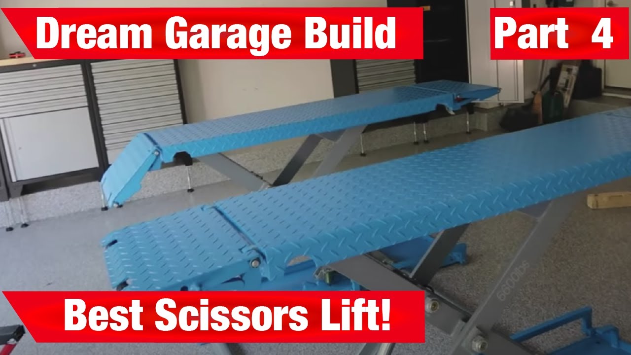 The Best Scissors Lift Money Can Buy, Twin Busch TW S3 - 10E! MY $40,000 DREAM GARAGE Pt. 4