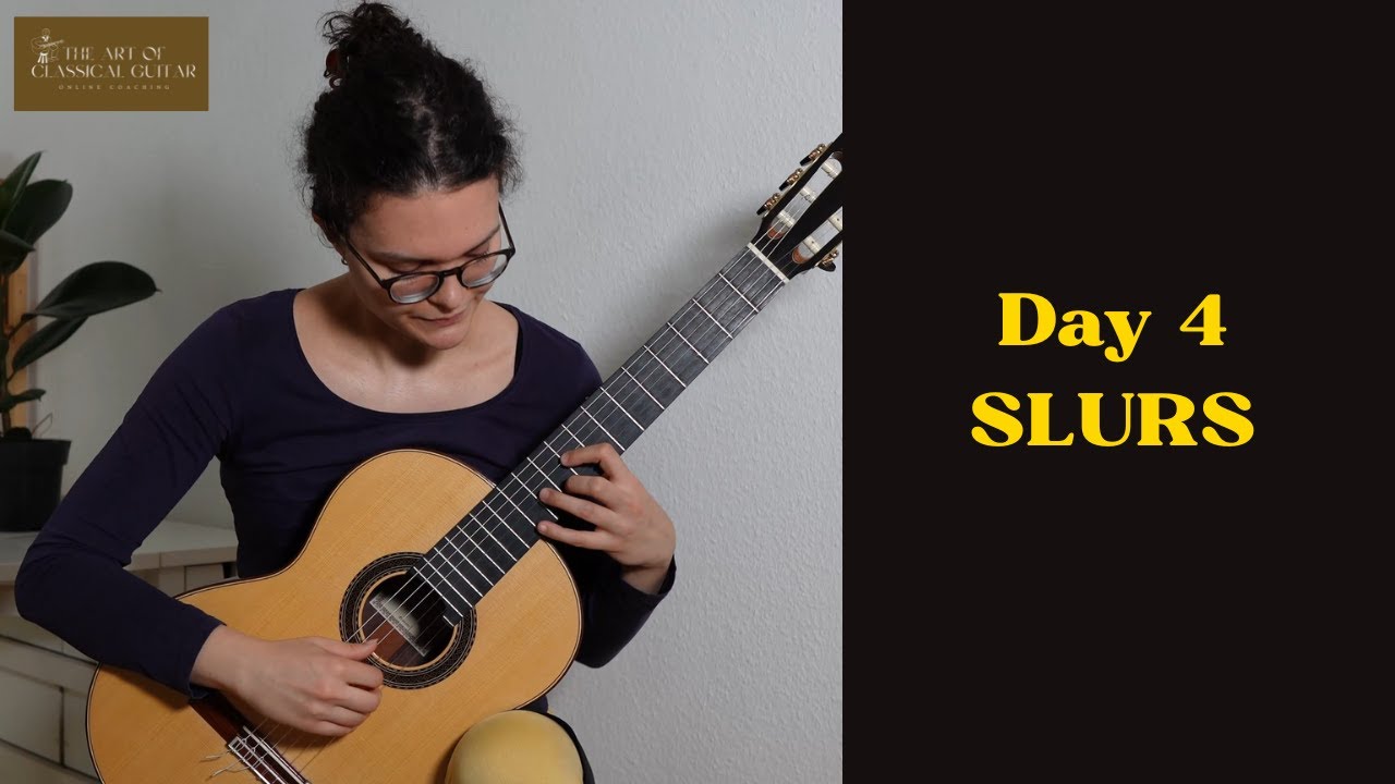 Day 4 – Legato Training: Smooth & Strong Left-Hand Slurs | Classical Guitar Technique Week