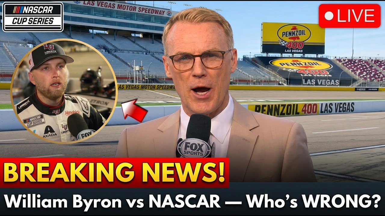 🚨Is William Byron RIGHT to Be FURIOUS? NASCAR's Brutal Suspension Explained !