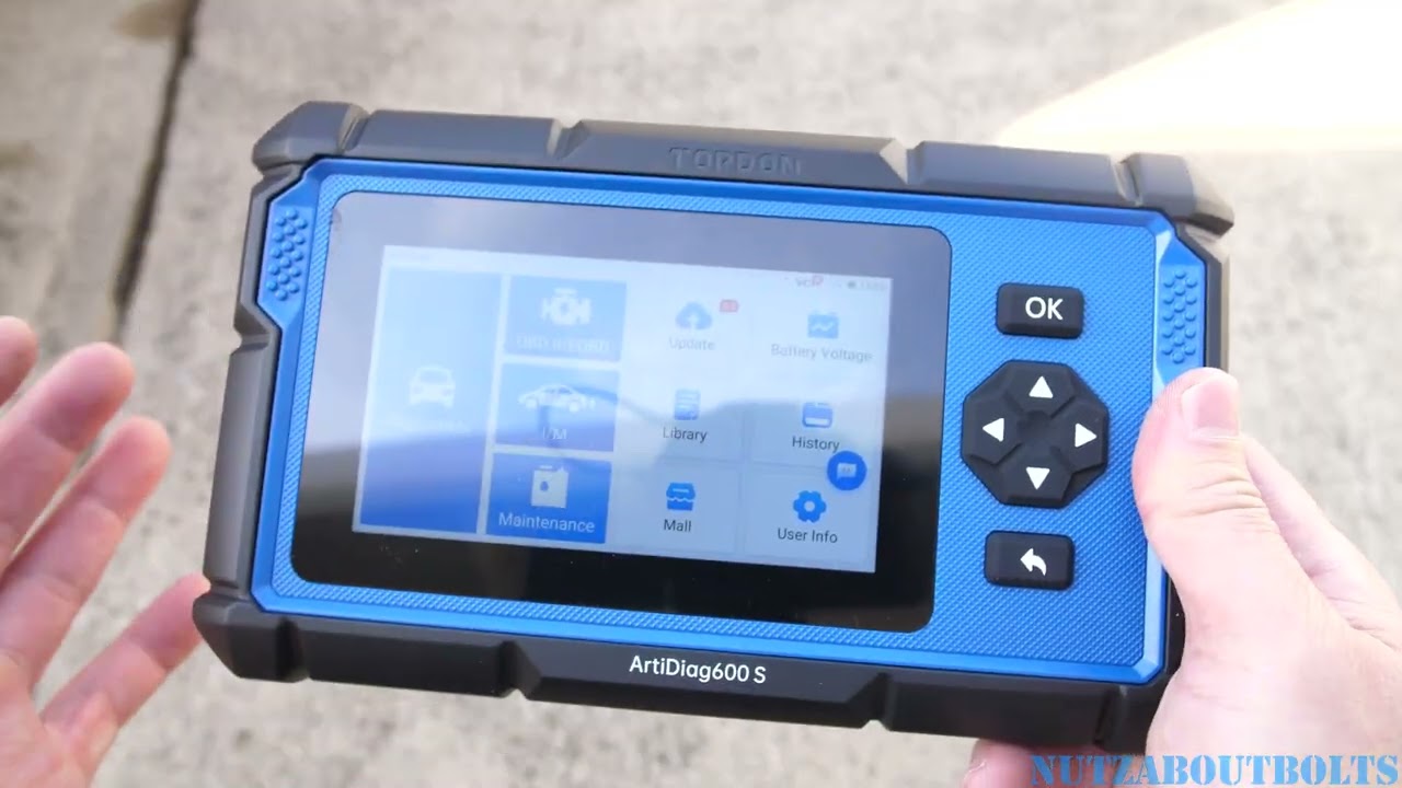 TOPDON ArtiDiag 600 S Scan Tool unboxing and review.