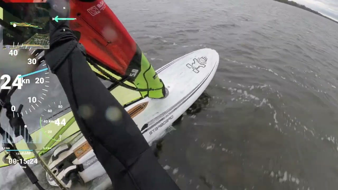 2025 08 15 more windsurfing at Swan Bay BVIC