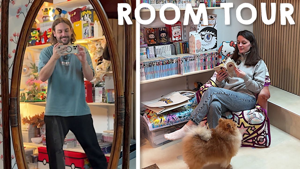 Room Tour de notre nouvelle salle Youtube !