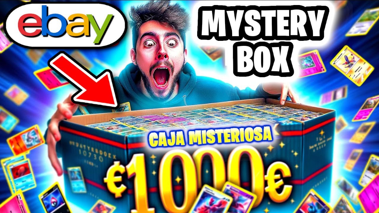 🎁 ebay pokémon mistery box 1000 euros! 🔥 Abro Caja Misteriosa Cartas Pokémon 1000 Euros muy valiosa!