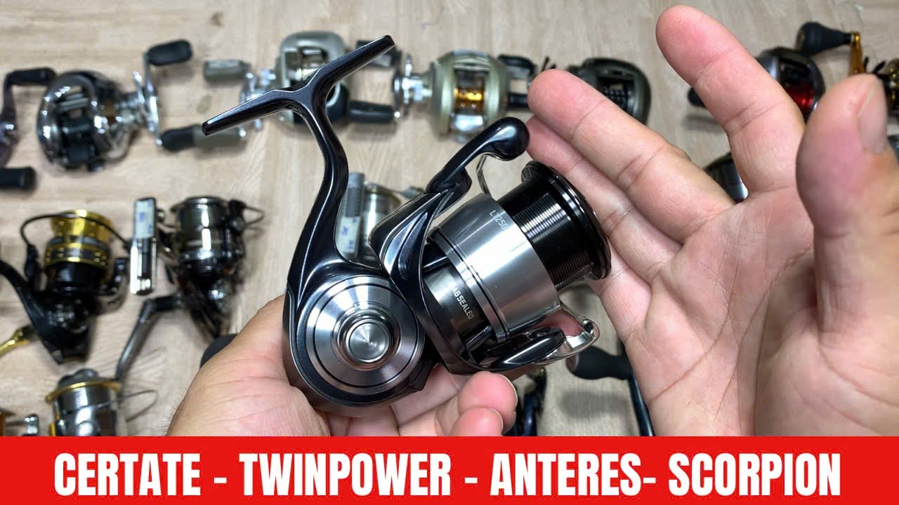 Японские рыболовные катушки: Twinpower, Certate, Sephia, Anteres, Scorpion, Abu Bigshooter — Виде...