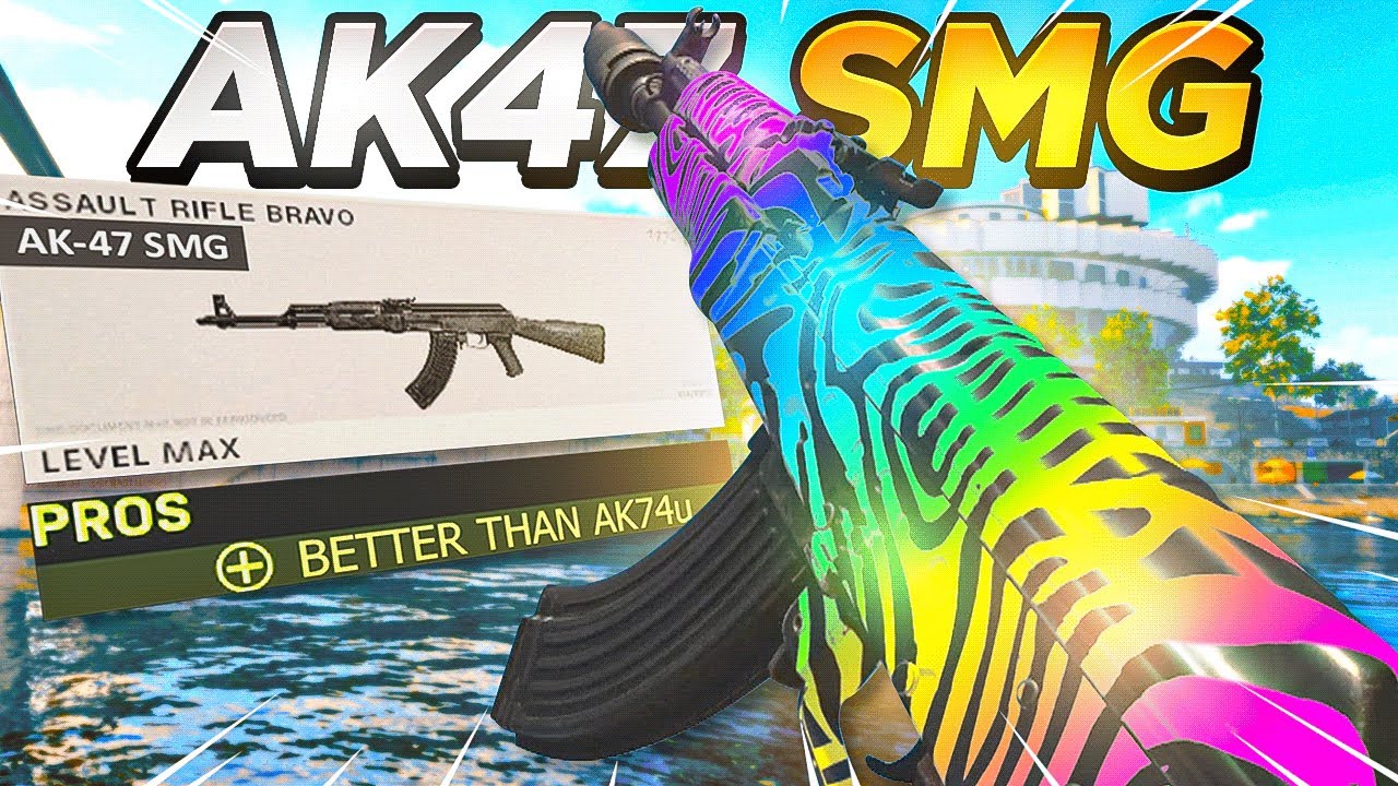 THE NEW AK47 SMG.. BETTER THAN AK74u! (Best AK47 Class) - Cold War Best Class Setups [COD BOCW]