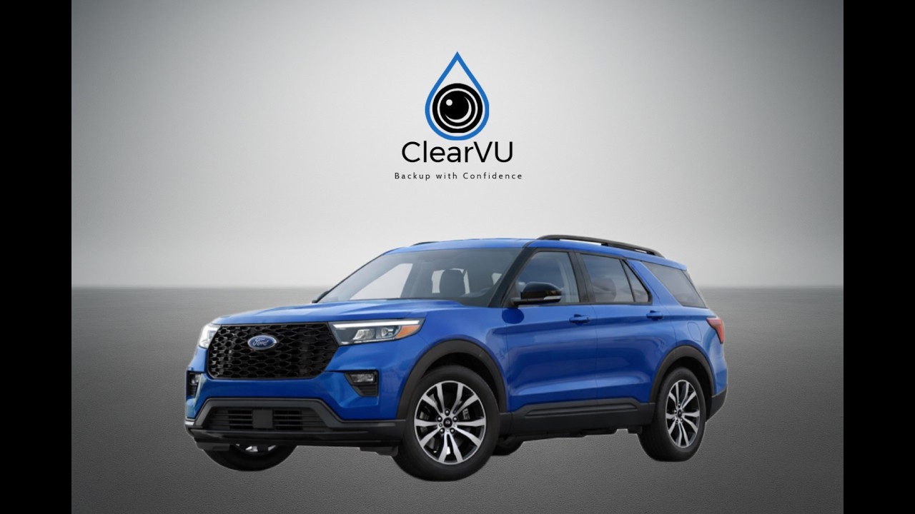 ClearVU Backup Camera Cleaner on Ford Explorer (2025-2026)