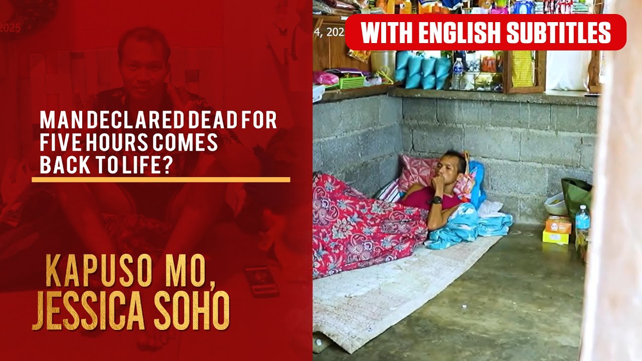 Man declared dead for five hours comes back to life? (with English subs) | Kapuso Mo, Jessica Soho