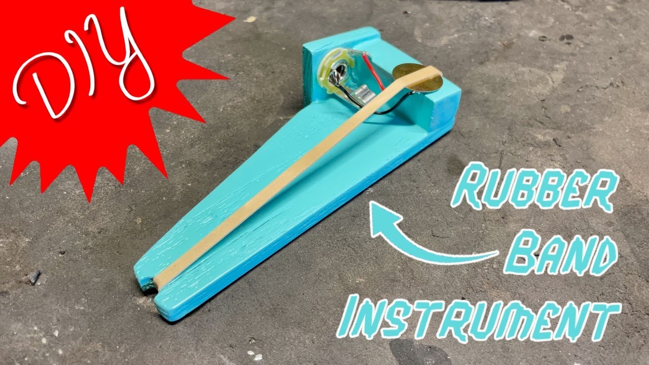 I Made a... Wacky Rubber Band Guitar Thingy