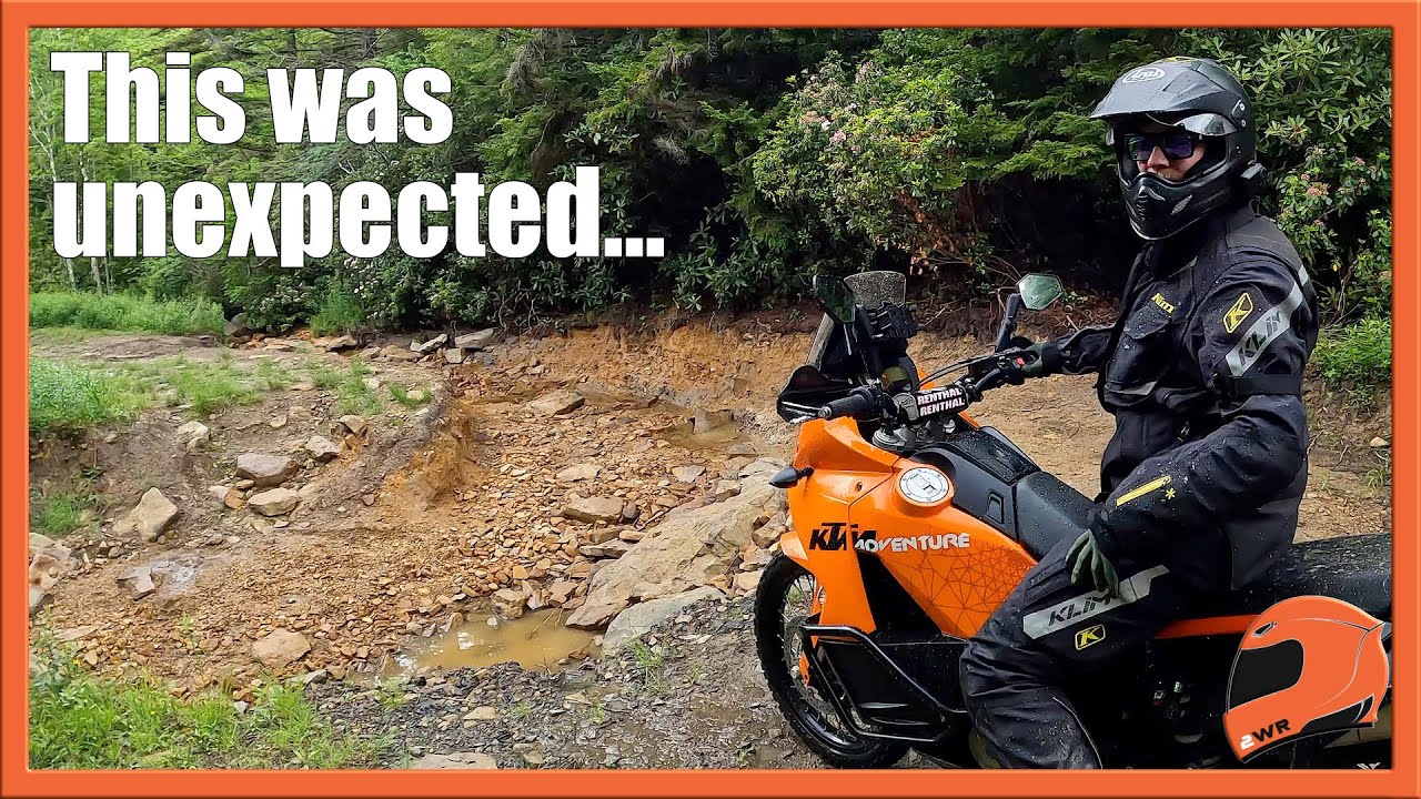 Дорога пропала | ADV Riding in the West Virginia