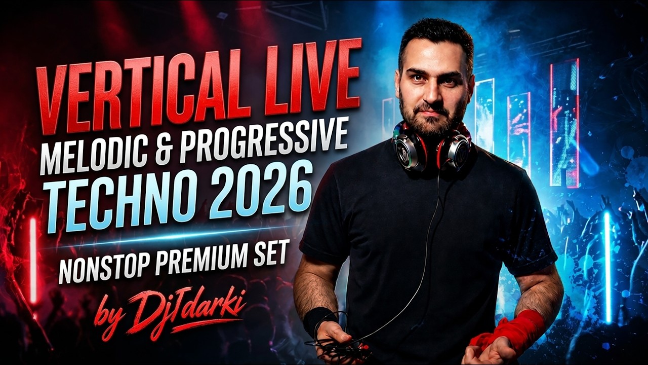 Vertical live event | Melodic & Progressive Techno 2026 | Nonstop Mix