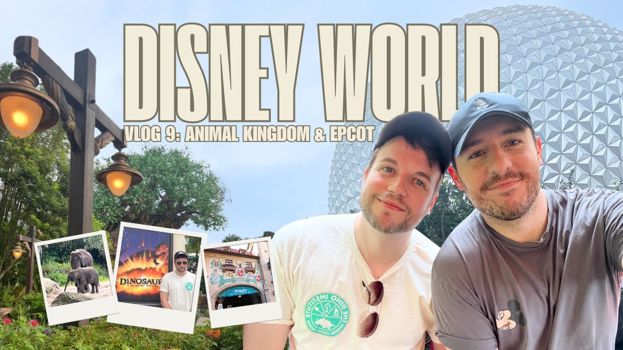 GOODBYE DINOSAUR 😢 | Animal Kingdom and Epcot Park-Hop | Disney World Vlog 2025