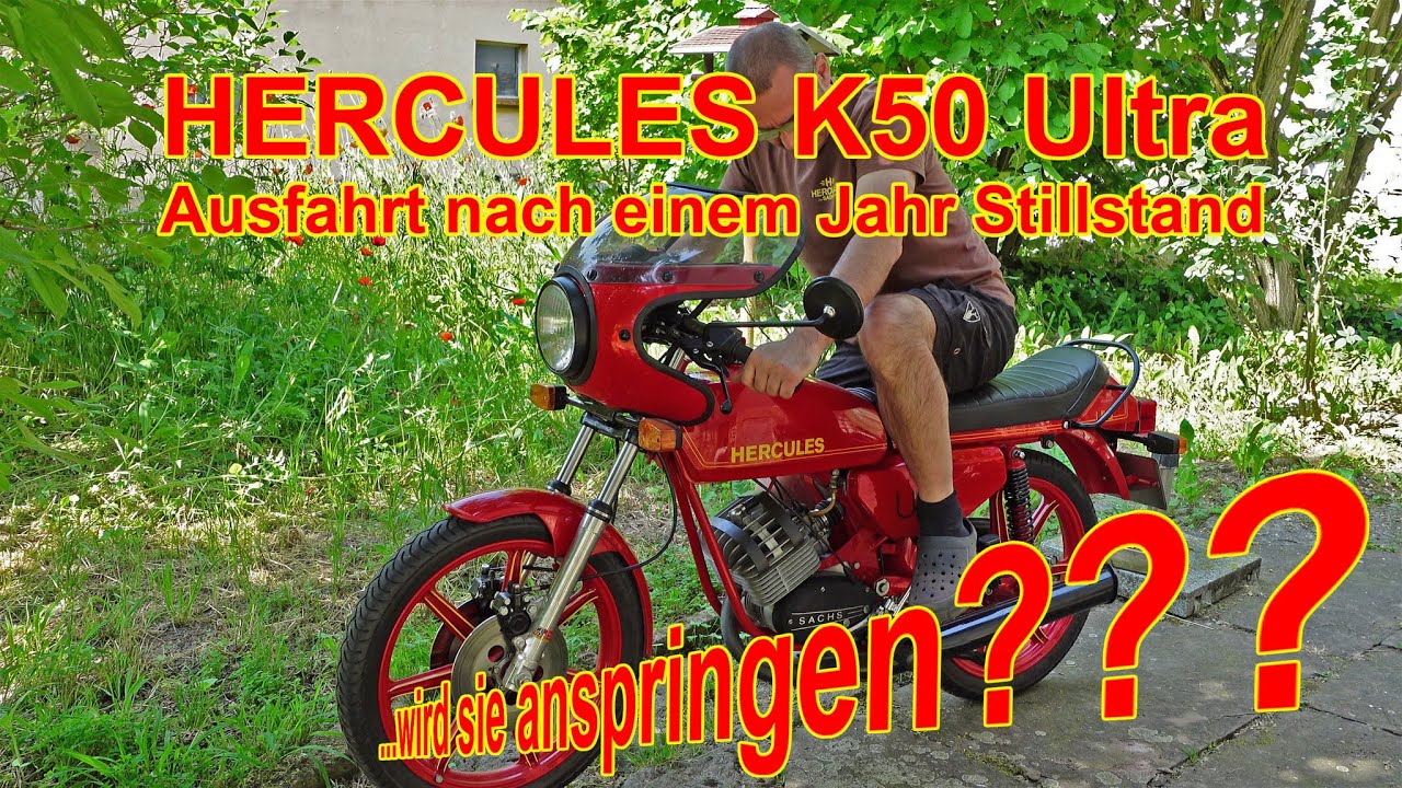 K50 Ultra Ausfahrt nach einem Jahr Stillstand zum Dax-Treffen in Künzelsau-Gaisbach