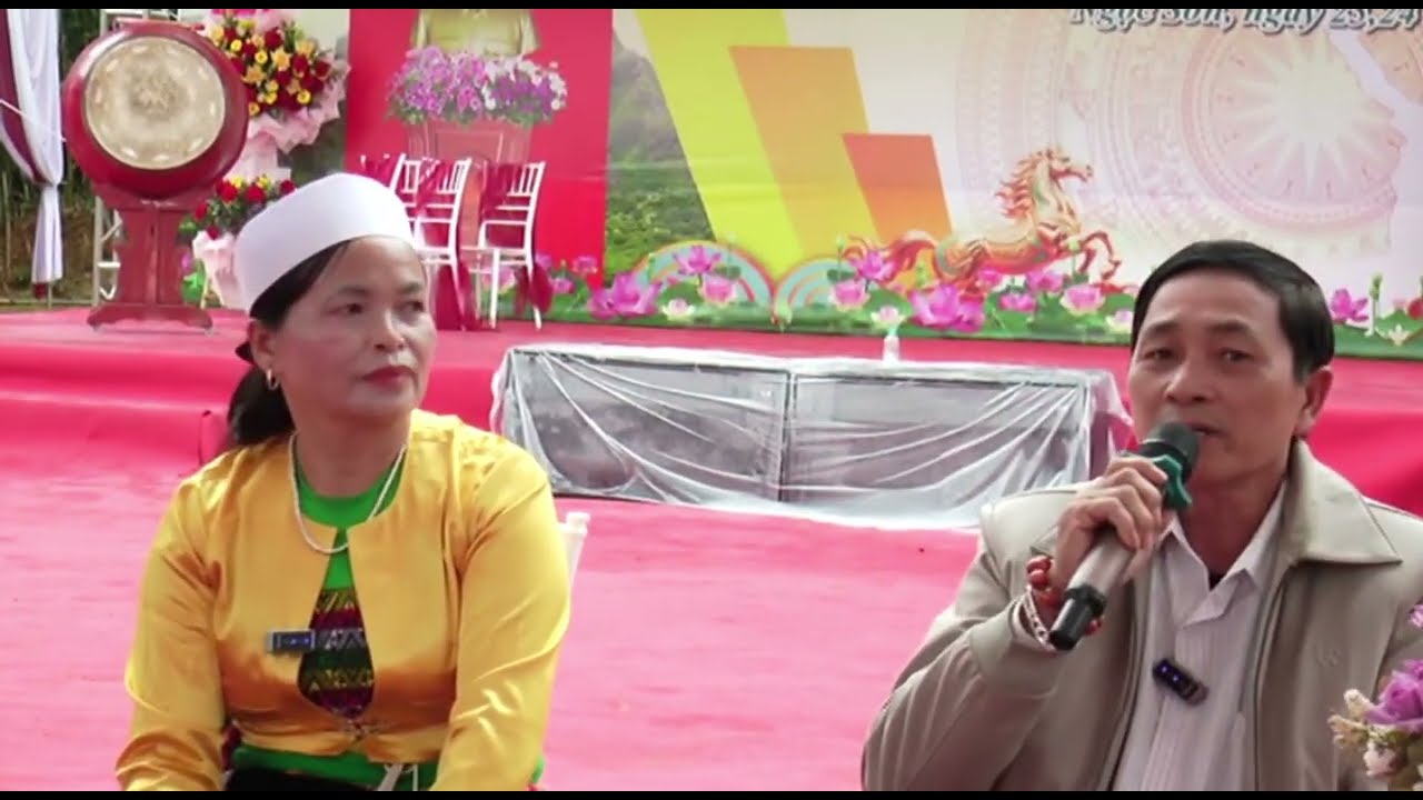 PHẦN HÁT MƯỜNG HAY NHẤT NĂM CỦA NGHỆ NHÂN ĐÌNH BĂNG VÀ BÙI NĂM.